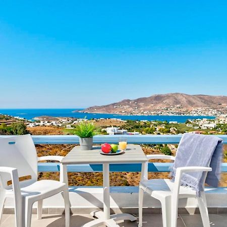 Вілла Oceania House With Sea View Posidhonia  Екстер'єр фото