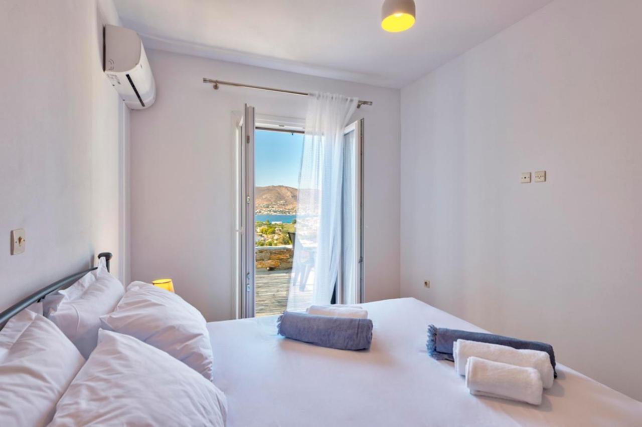Вілла Oceania House With Sea View Posidhonia  Екстер'єр фото