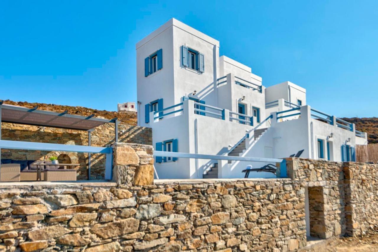 Вілла Oceania House With Sea View Posidhonia  Екстер'єр фото