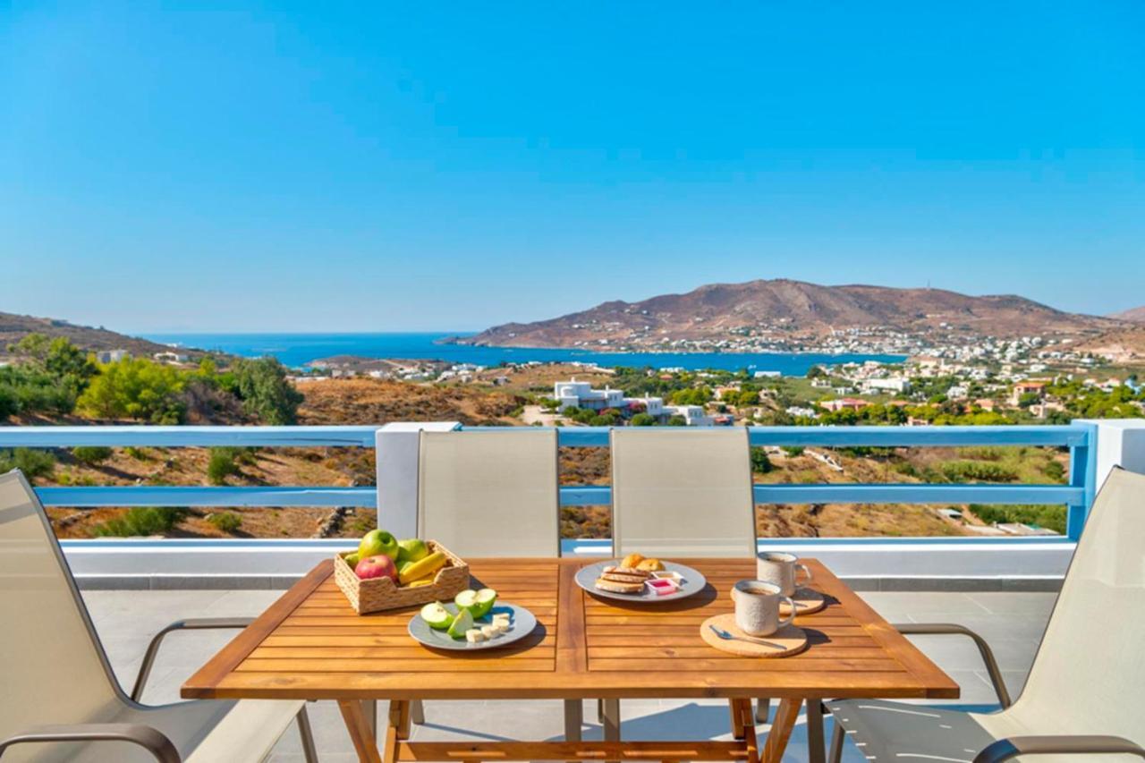 Вілла Oceania House With Sea View Posidhonia  Екстер'єр фото
